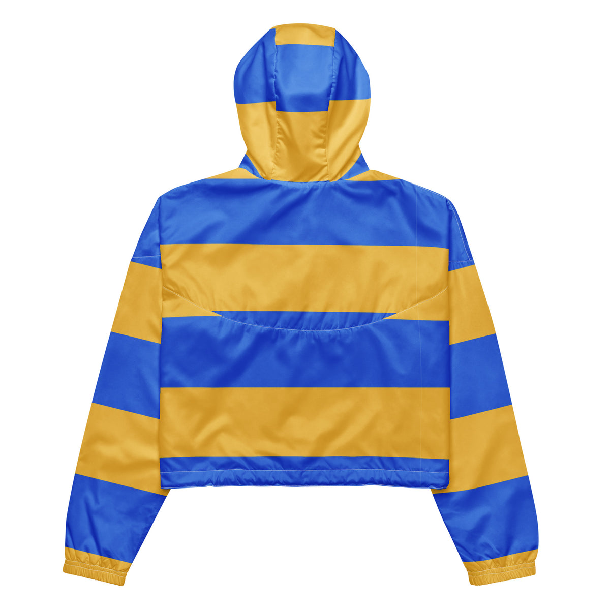 Women’s Ukraine Flags Cropped Windbreaker | All-Over Print