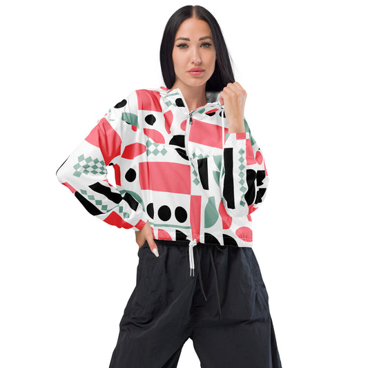 Women’s cropped windbreaker