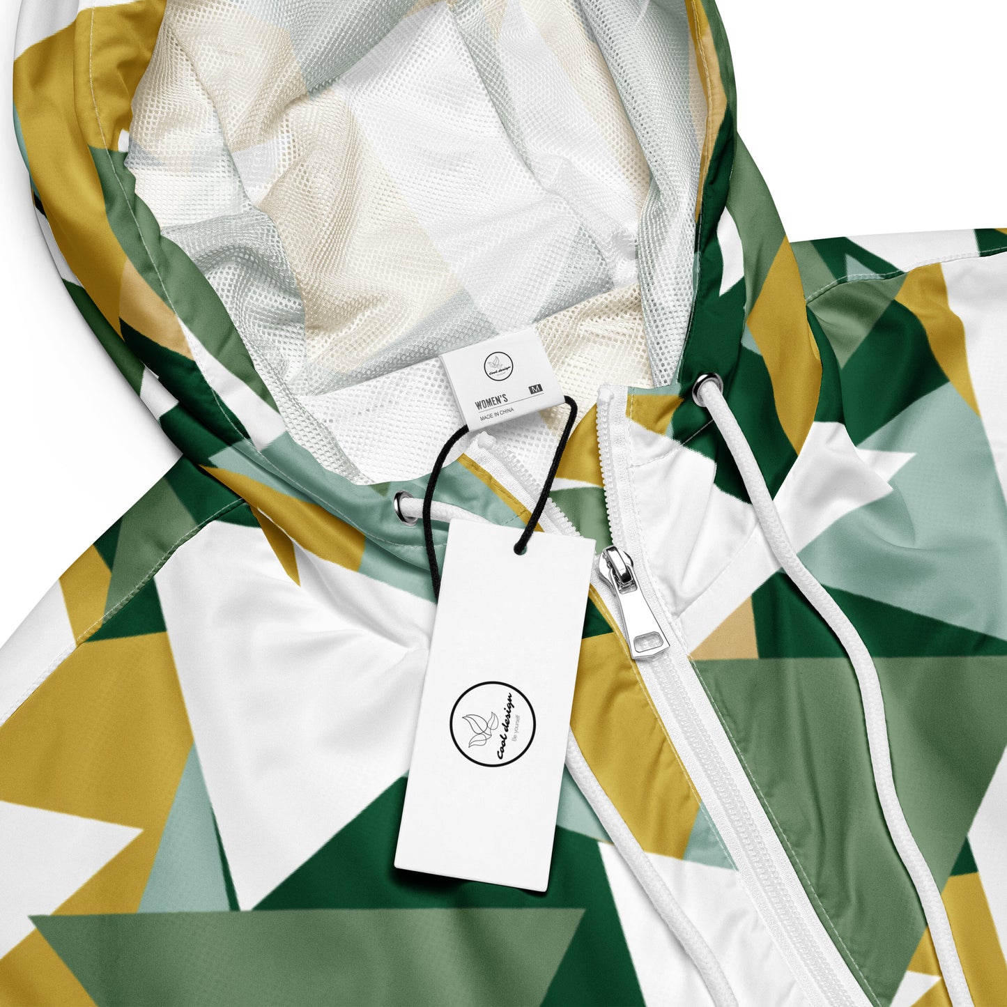 All-Over Print Women’s cropped windbreaker