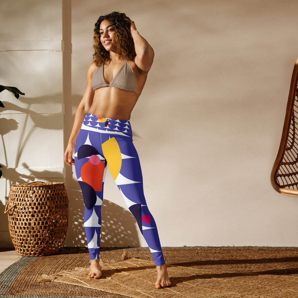 All-Over Print Yoga Leggings