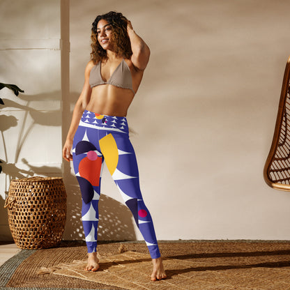 All-Over Print Yoga Leggings