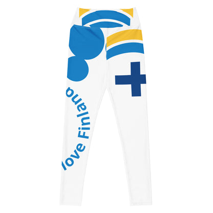 Yoga Leggings with Pocket I Love Finland Style 2