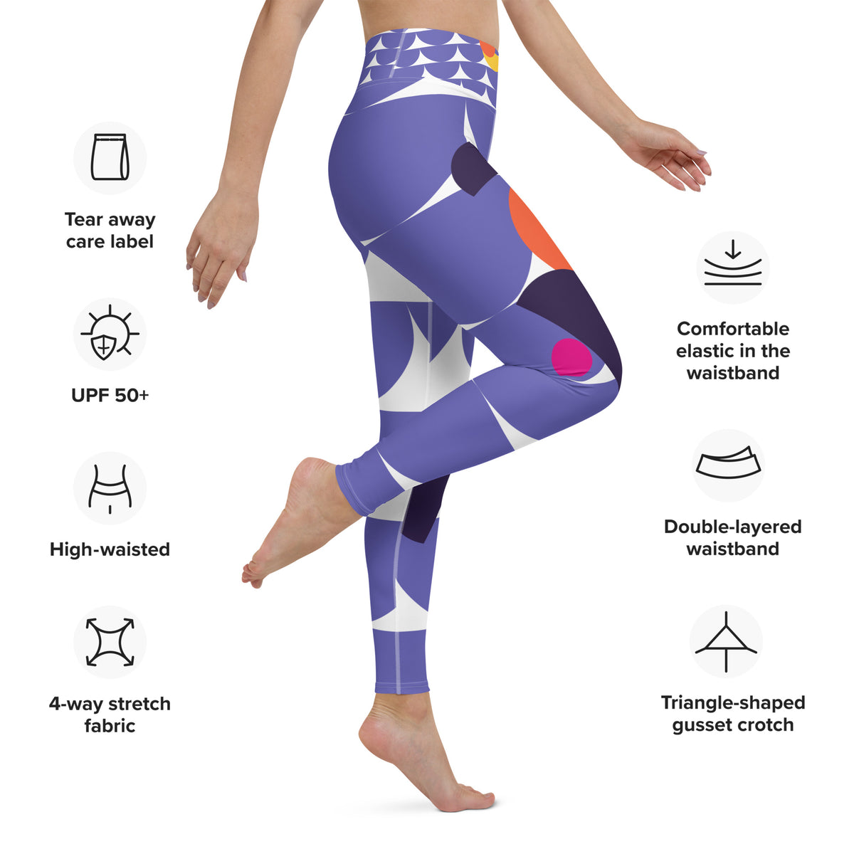 All-Over Print Yoga Leggings