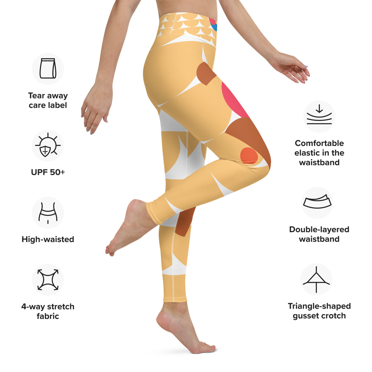 All-Over Print Yoga Leggings