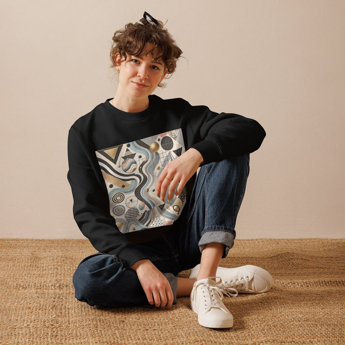 Nature's Geometry Unisex Eco Sweatshirt