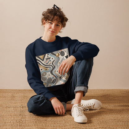 Nature's Geometry Unisex Eco Sweatshirt