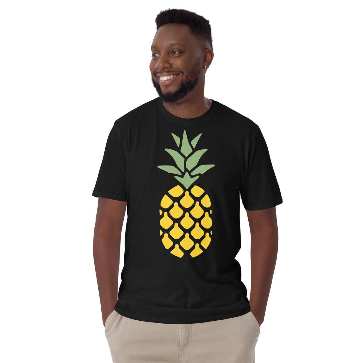 Men's Unisex Basic Softstyle T-Shirt Pineapple