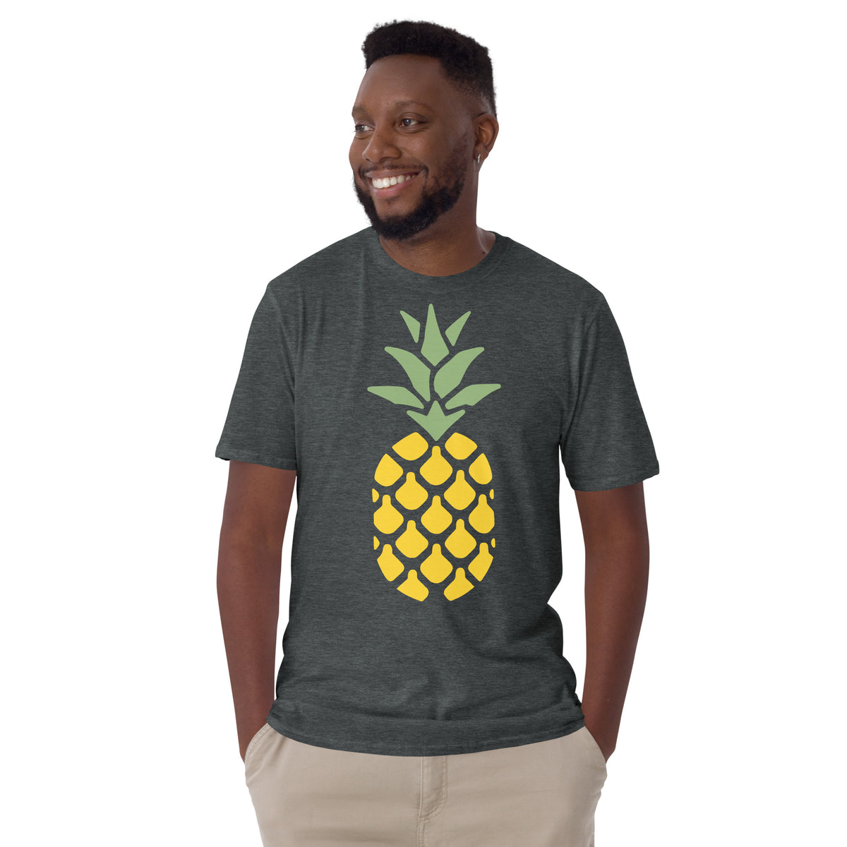 Men's Unisex Basic Softstyle T-Shirt Pineapple