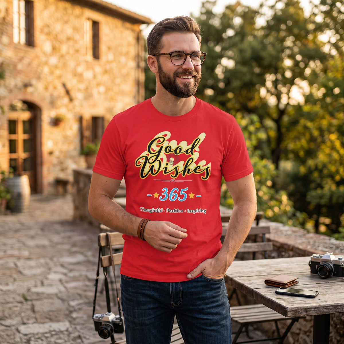 Good Wishes 365 Signature Short-Sleeve Unisex T-Shirt