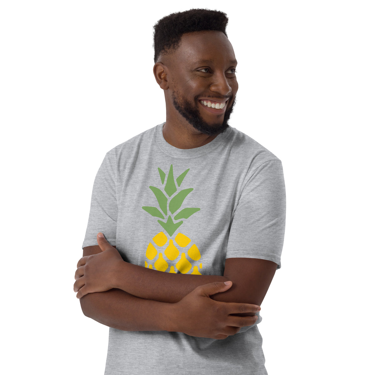 Men's Unisex Basic Softstyle T-Shirt Pineapple