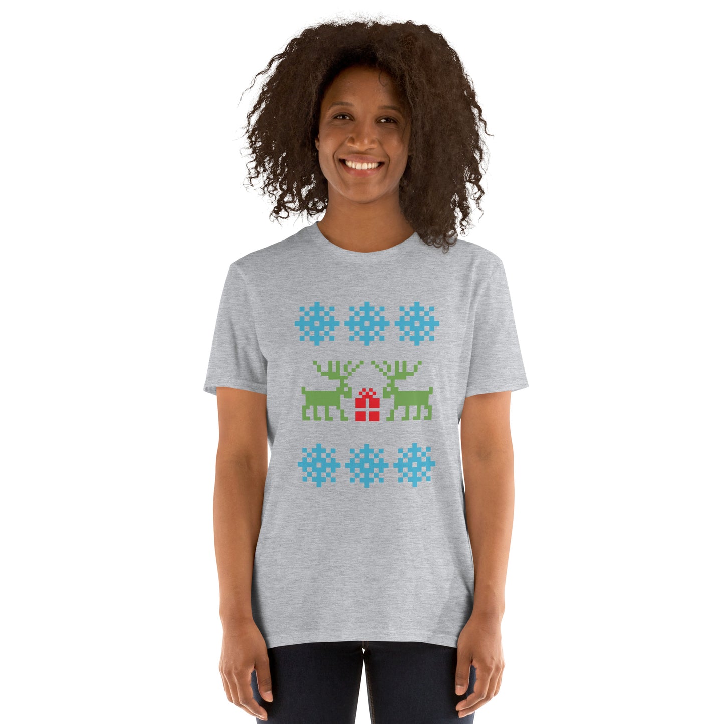 Unisex Basic Softstyle T-Shirt Christmas for Woman
