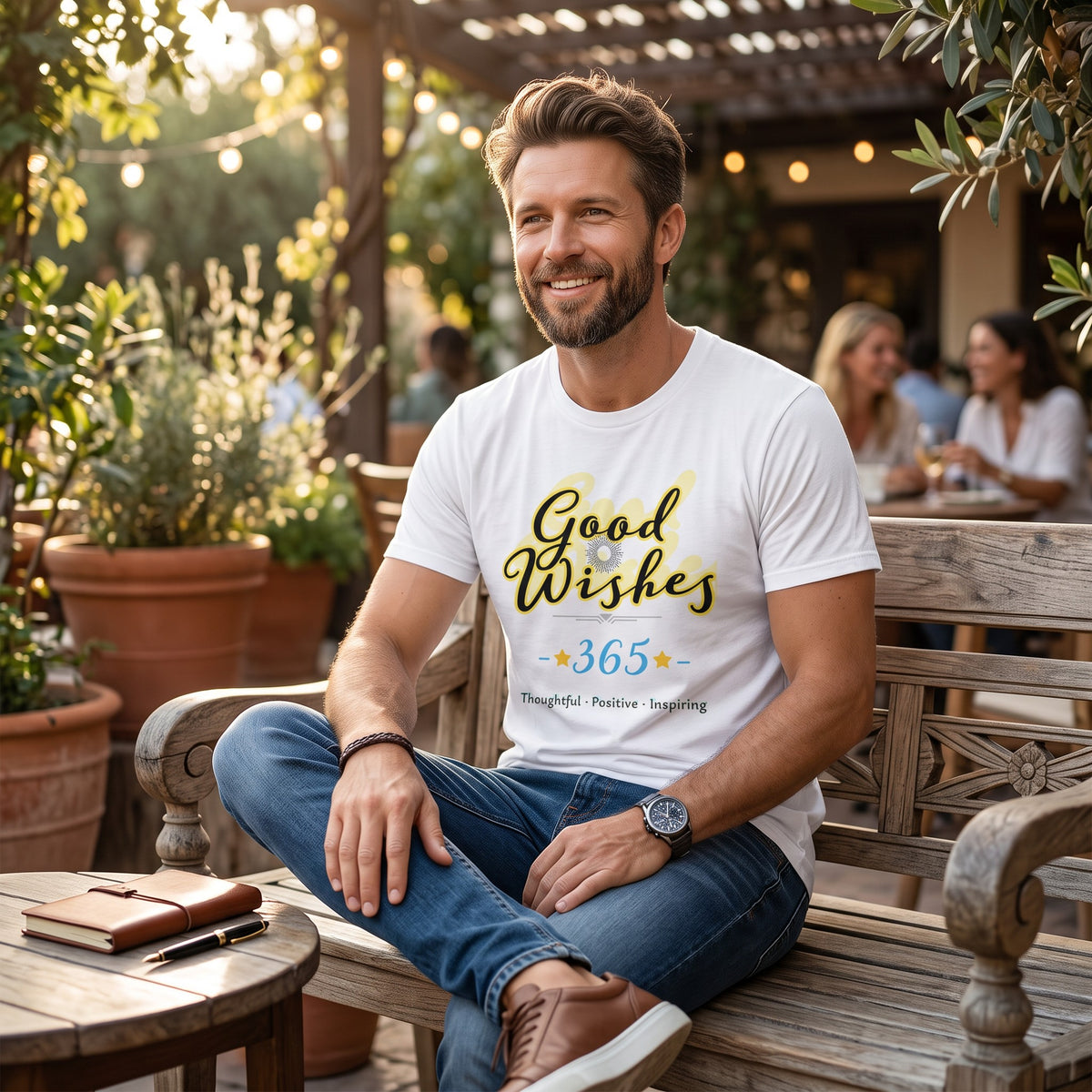 Good Wishes 365 Signature Short-Sleeve Unisex T-Shirt