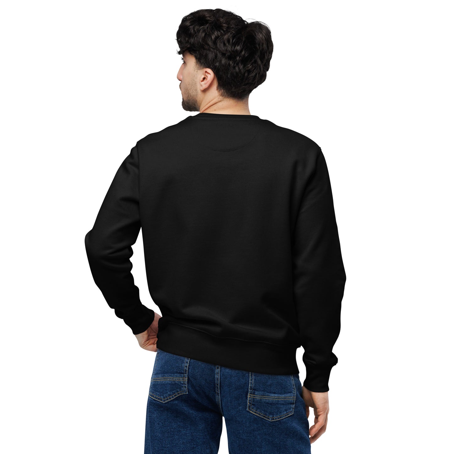 Unisex Eco Sweatshirt Embroidery Piggy for Man