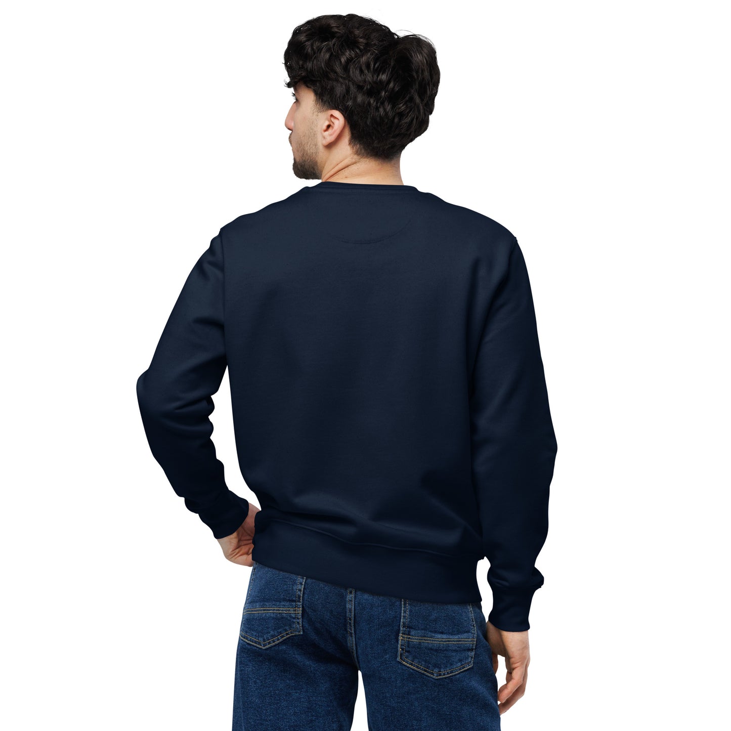 Unisex Eco Sweatshirt Embroidery Piggy for Man