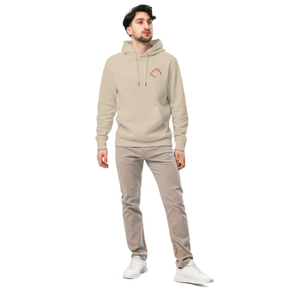 Unisex Essential Eco Hoodie Piggy Embroidery for Man