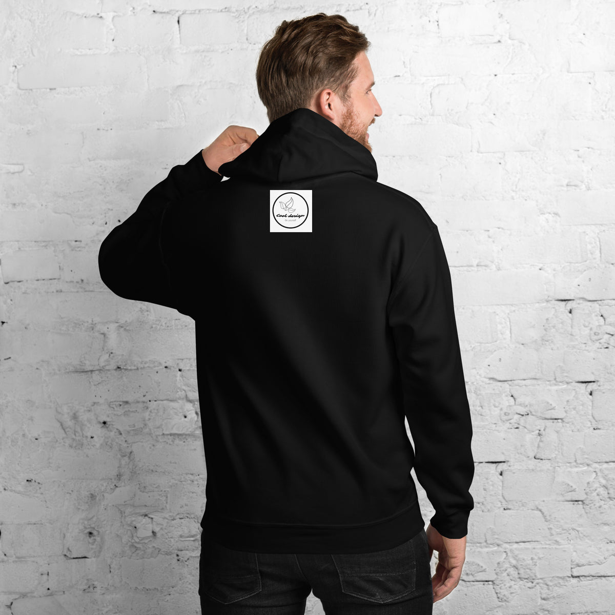 hoodies for men black back