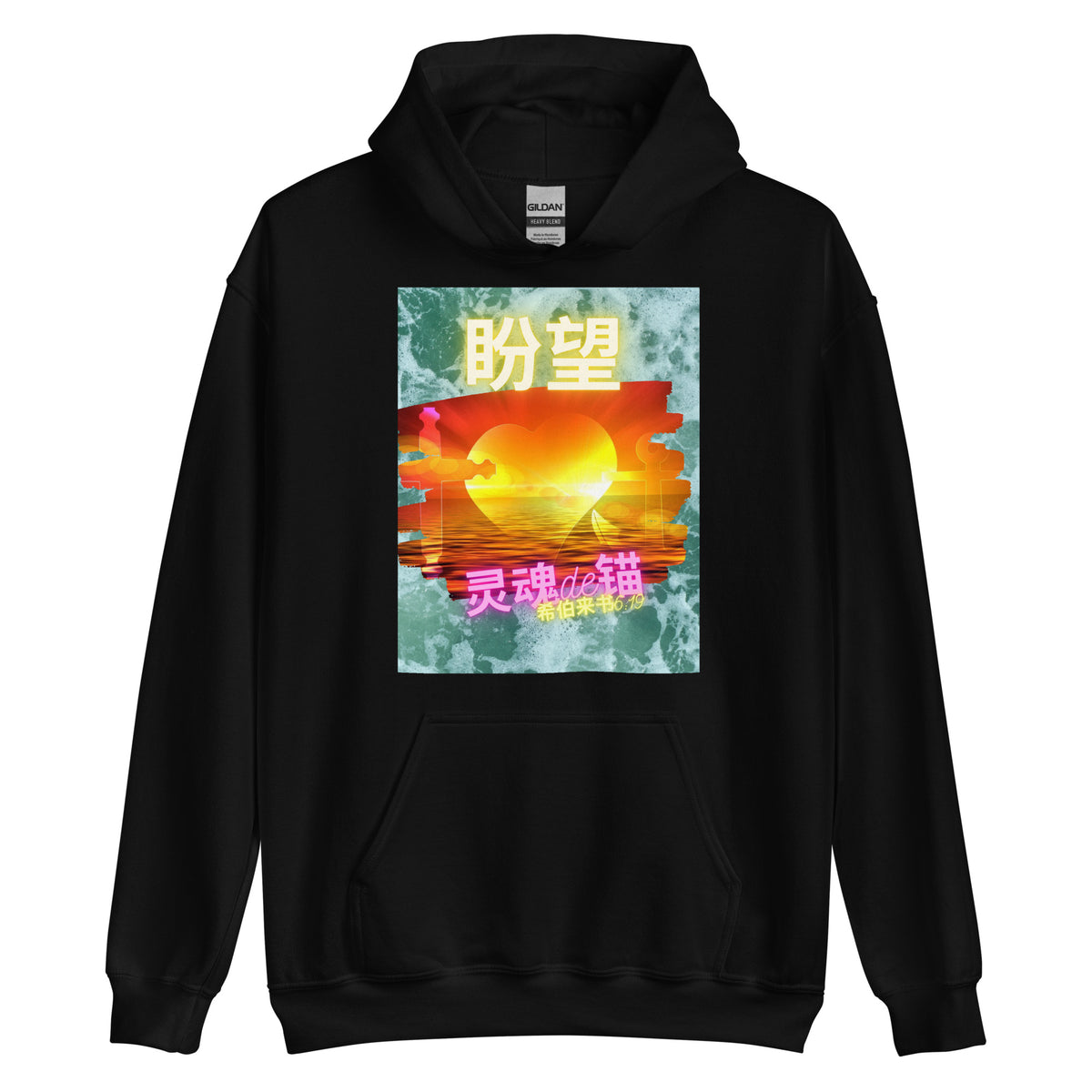 unisex hoodies black