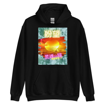 unisex hoodies black