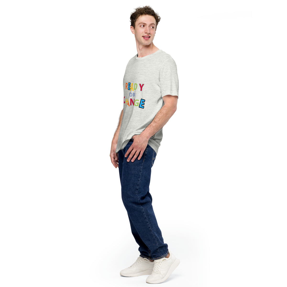 Unisex Short Sleeve Jersey T-Shirt Ready for Change