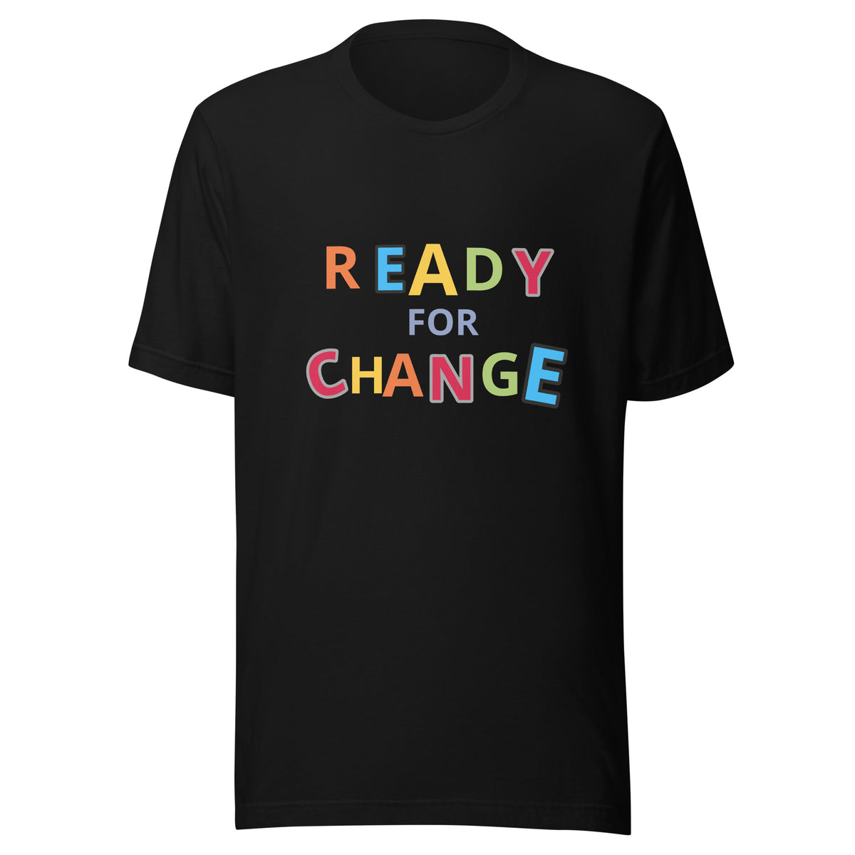 Unisex Short Sleeve Jersey T-Shirt Ready for Change
