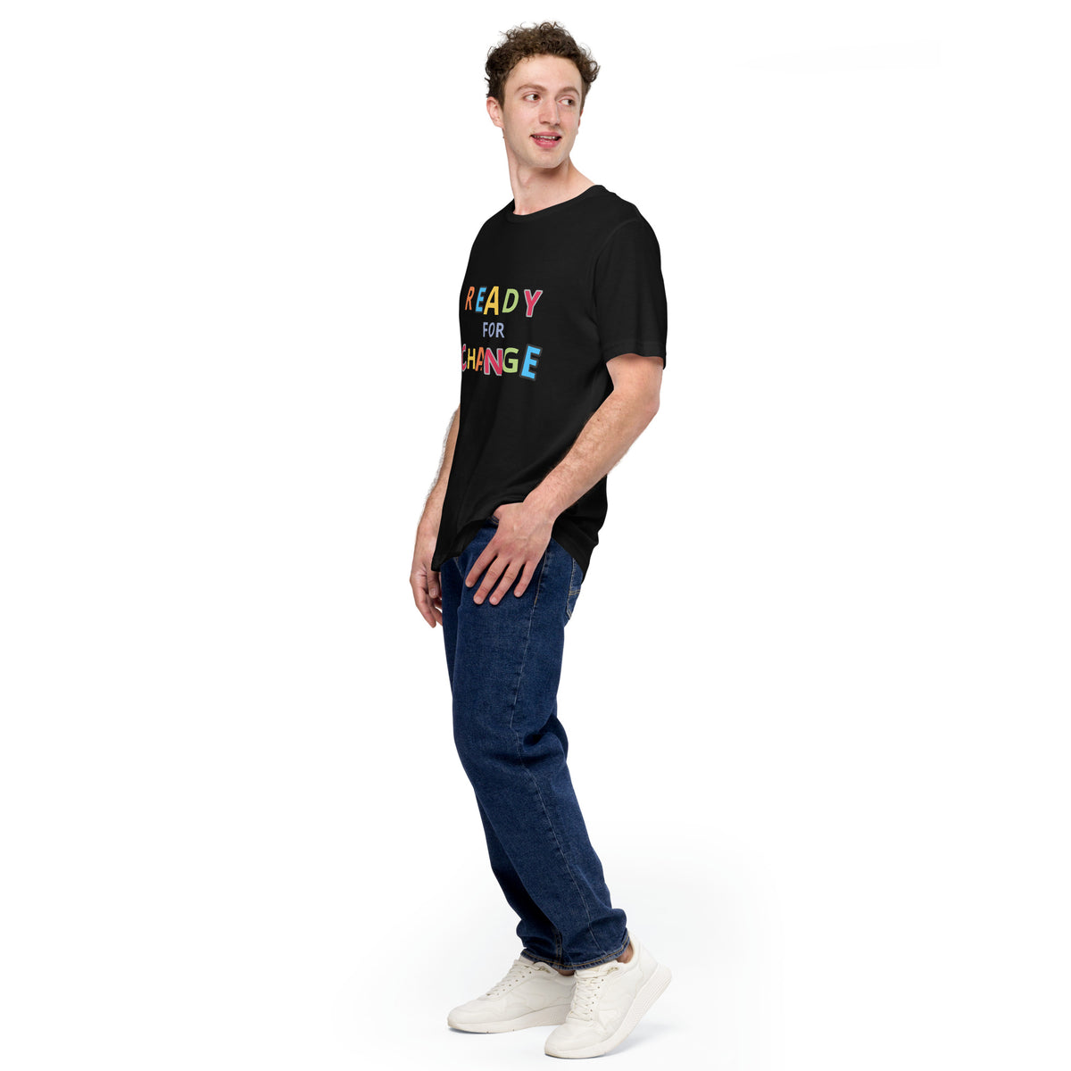 Unisex Short Sleeve Jersey T-Shirt Ready for Change