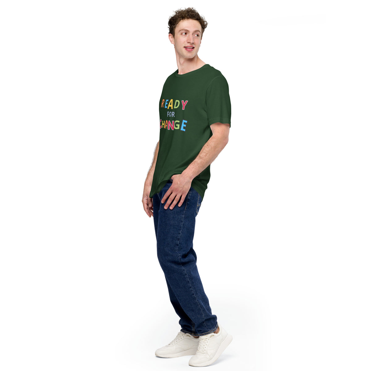 Unisex Short Sleeve Jersey T-Shirt Ready for Change