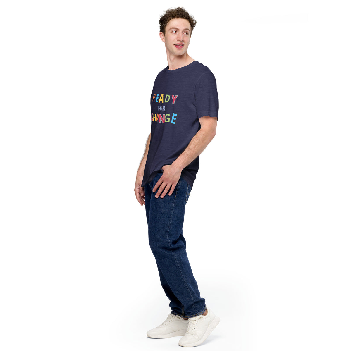 Unisex Short Sleeve Jersey T-Shirt Ready for Change