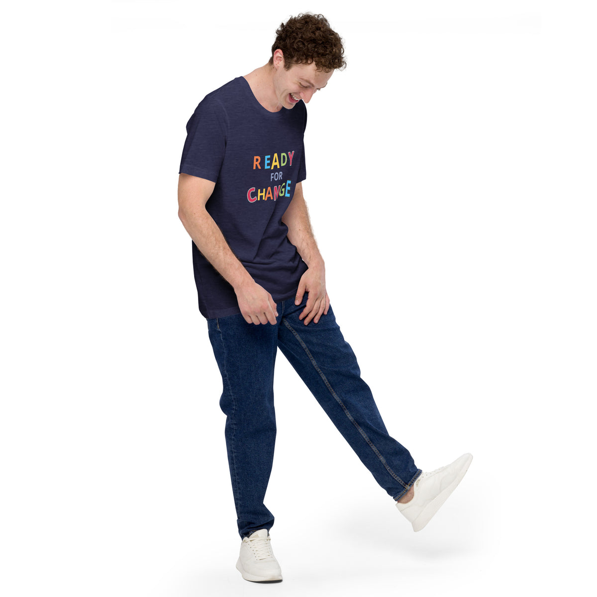 Unisex Short Sleeve Jersey T-Shirt Ready for Change