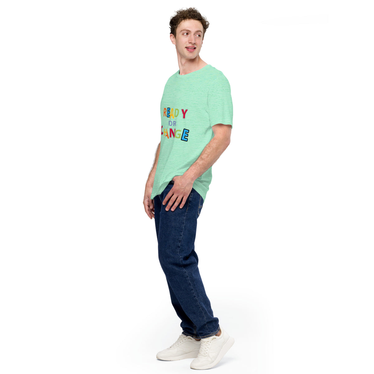 Unisex Short Sleeve Jersey T-Shirt Ready for Change