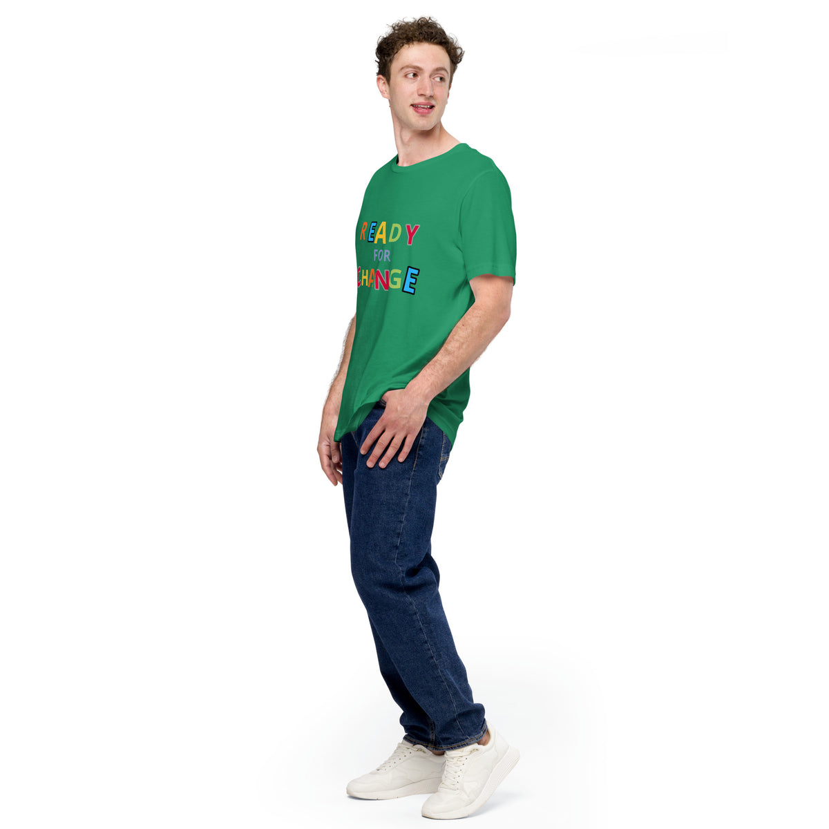 Unisex Short Sleeve Jersey T-Shirt Ready for Change