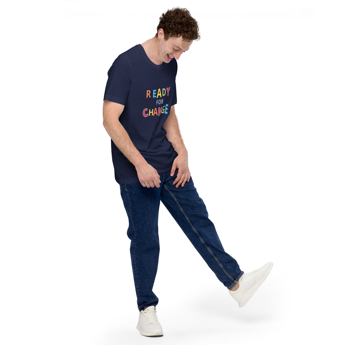 Unisex Short Sleeve Jersey T-Shirt Ready for Change