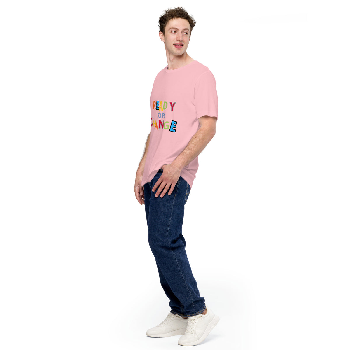 Unisex Short Sleeve Jersey T-Shirt Ready for Change