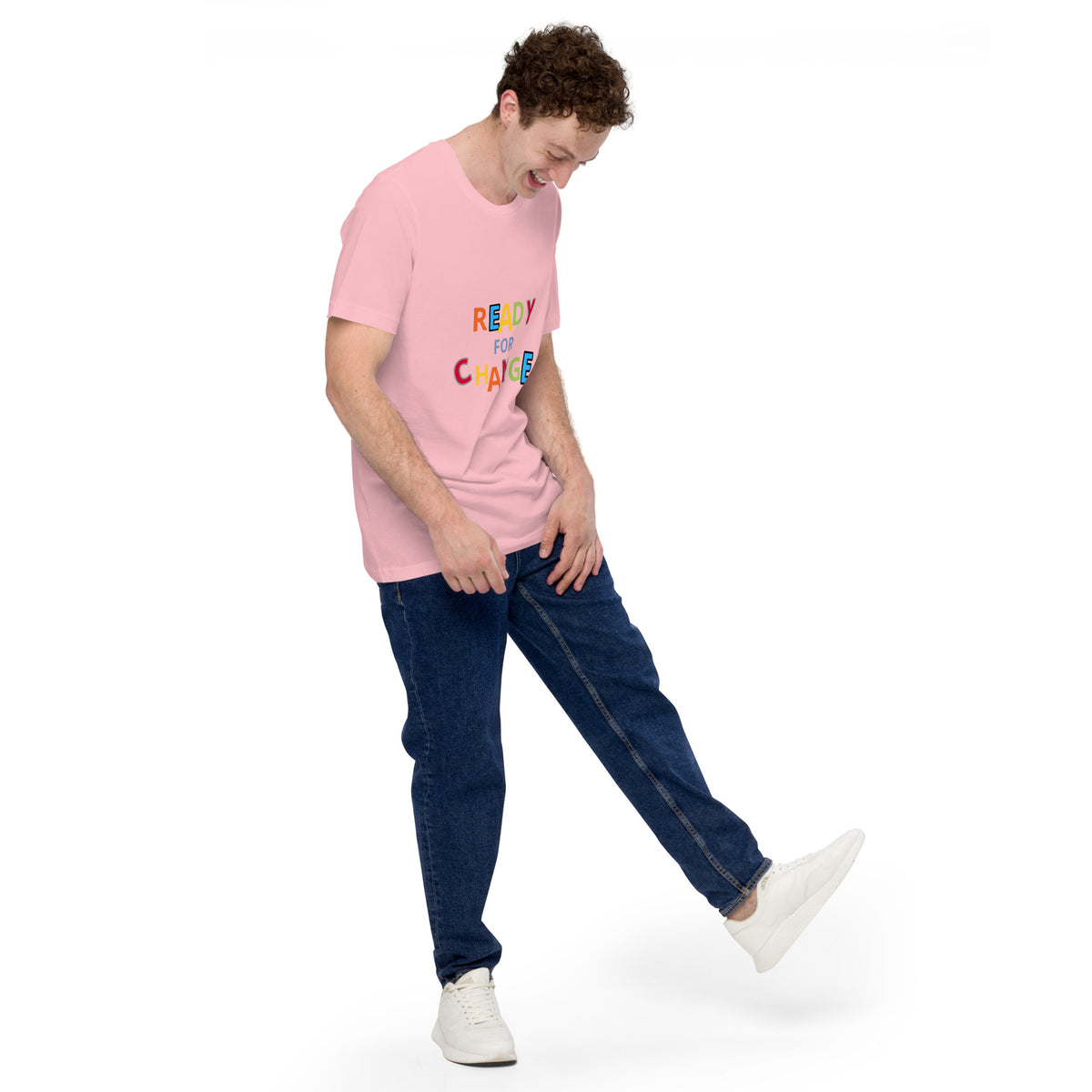 Unisex Short Sleeve Jersey T-Shirt Ready for Change