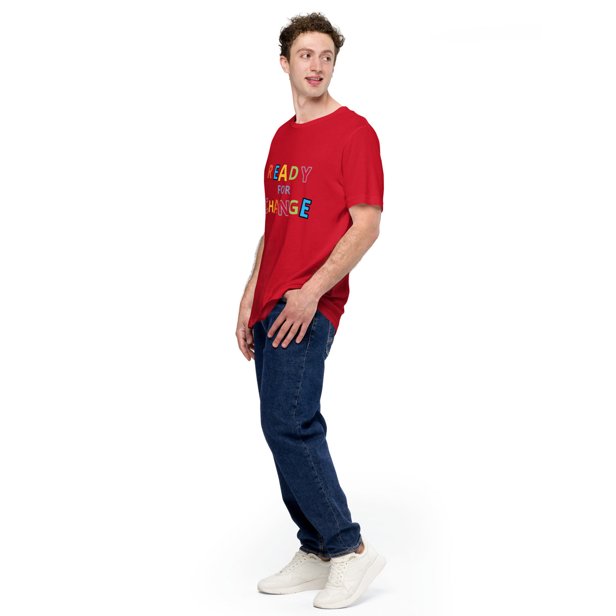 Unisex Short Sleeve Jersey T-Shirt Ready for Change