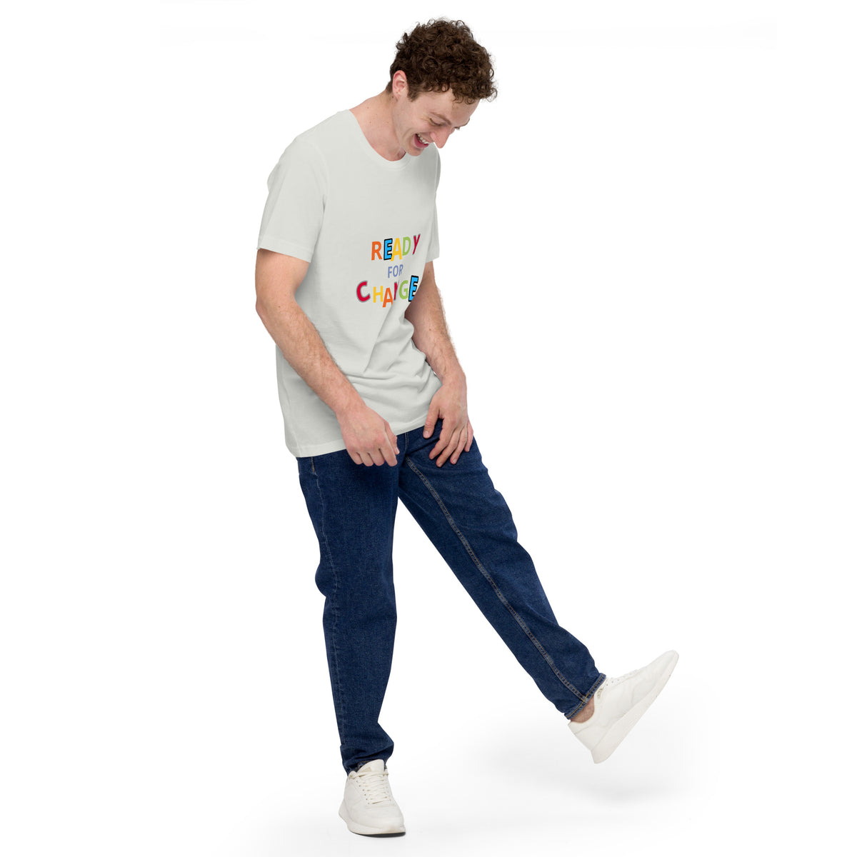 Unisex Short Sleeve Jersey T-Shirt Ready for Change