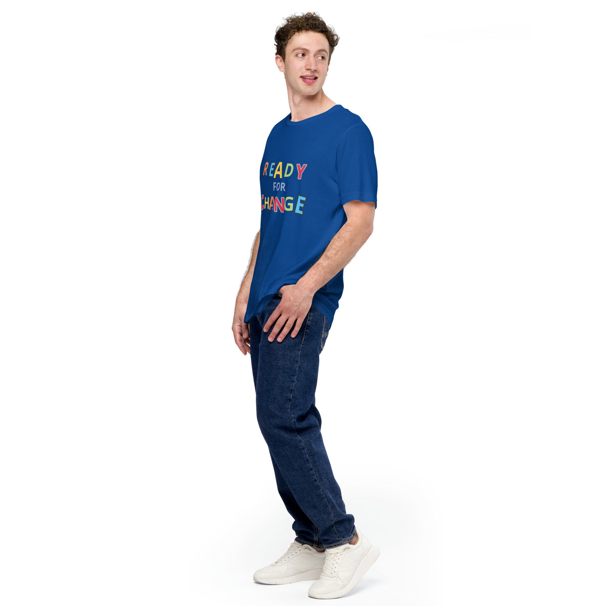Unisex Short Sleeve Jersey T-Shirt Ready for Change