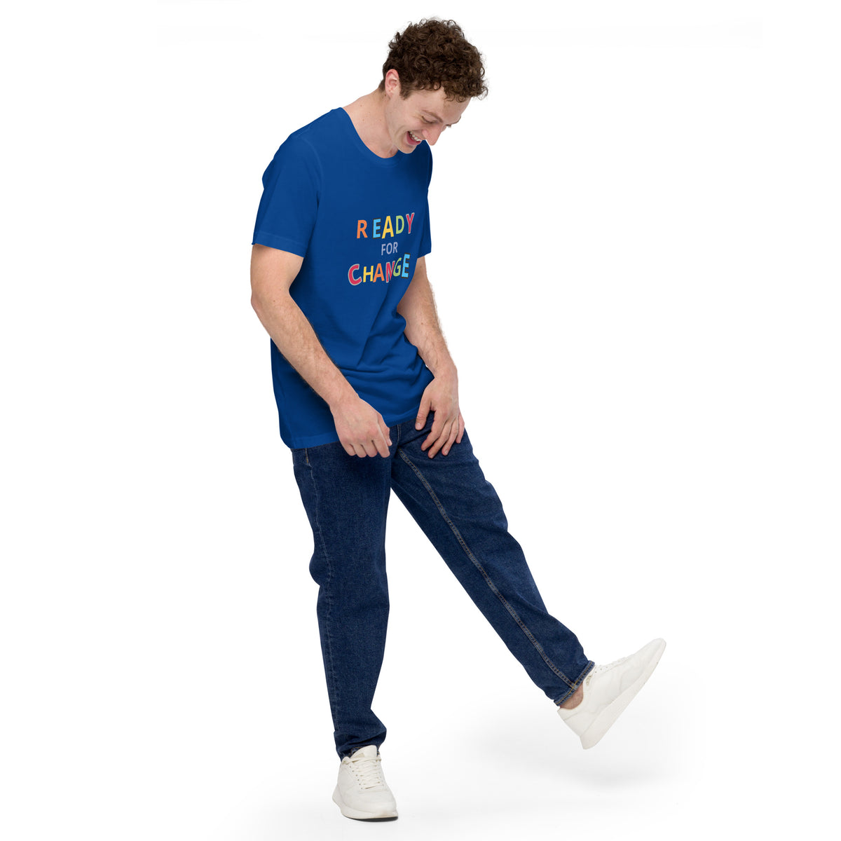 Unisex Short Sleeve Jersey T-Shirt Ready for Change