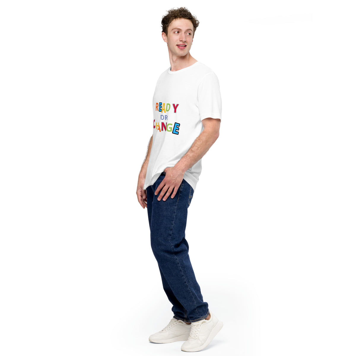 Unisex Short Sleeve Jersey T-Shirt Ready for Change
