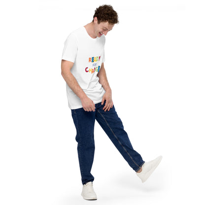 Unisex Short Sleeve Jersey T-Shirt Ready for Change